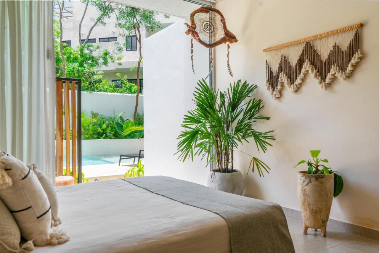 Studio Wterrace, Hammock, And Pool Access Tulum Extérieur photo